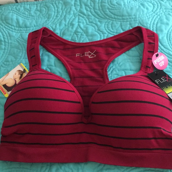 plus size push up sports bra
